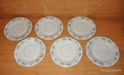 Mitterteich bavaria porcelain small plate set of 6 pieces 17.5 cm