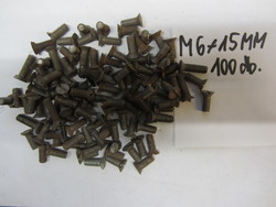M6×15mm iron screw--100 pcs.---30Dkg.
