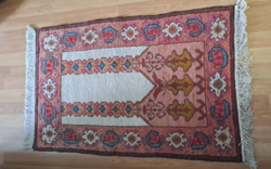 Kézi perzsa szőnyeg ,fali kárpít  futó szönyeg 118cm*64 cm