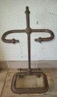 Antique firestick holder stove, beside the fireplace, stove for shovel, pick iron, umbrella holder