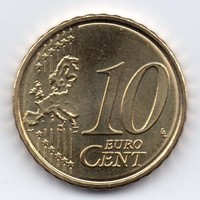 Litvánia 10 euro cent, 2015, UNC