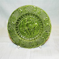 Steidl znaim majolica decorative plate / wall plate / wall decoration