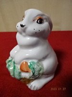Russian Dulevo porcelain figure, Easter bunny. He has! Jokai.