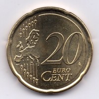 Andorra 20 euro cent, 2017, UNC