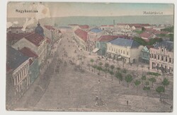 Nagykanizsa, Madártávlat. cca 1910. Postán futot.t A képen látható állapotban