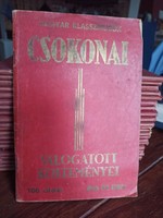 Csokonai válogatott költeményei (Magyar Klasszikusok) Bp., 96 oldal