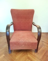Art deco fotel, Rumba fotel, retro fotel