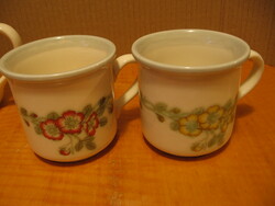 Wild rose English mugs