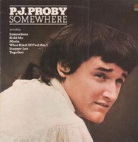 P.J. Proby - Somewhere (LP, Comp)