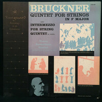 Bruckner, Stangler - Quintet For Strings In F Major andIntermezzo For String Quintet (Op. Posth.)(LP