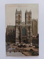 Régi képeslap 1926 London fotó levelezőlap