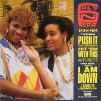 Salt-N-Pepa / Antoinette - Push It (Remix) / Hit 'Em With This / I Am Down (12", Maxi)
