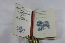 Dedikált - Buday György - Eighth little book - Fametszetes könyv limitált példányszámban