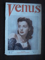 Venus erotikus német magazin akt fotókkal címlapon Gail Russel kb. 30-as évekből