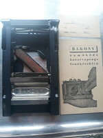 Retro/vintage Bakonyi borotva penge élező (1957) orosházi kereskedői jelzéssel