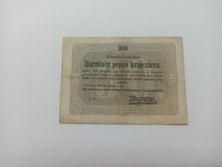 Harminc pengő krajcára 1849 évi