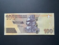 Zimbabwe 100 Dollár 2020 Unc