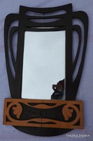 Antique Art Nouveau wall mirror - mirror