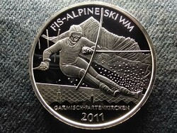Németország Alpine Sí WM 2011 .625 ezüst 10 Euro 2010 A PP(id72842)