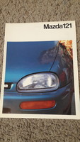 Mazda121// prospektus, katalógus ,retro reklám, old timer, Japan autó,