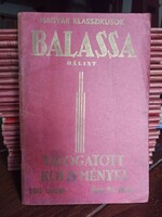 Balassa Bálint Válogatótt költeményei Magyar klasszikusok Bp. 96 oldal