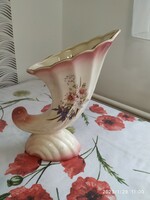 Gyönyörű porcelán dísztárgy , váza, kürt, eladó!