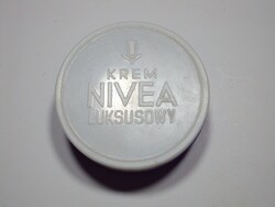 Retro műanyag Nivea krém doboz tégely flakon 1970-80-as évekből