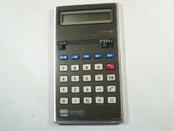 Régi retro Sharp ELSI MATE EL-1110S számológép kb. 1980-as évekből, működik