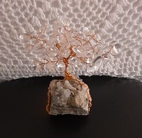 Hegyikristály ásvány szerencsefa, életfa, feng shui szimbólum