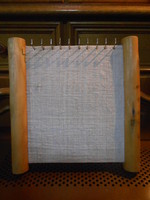 Ékszertartó asztali bambusz 28*28*6 cm