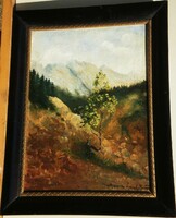 Szepesi Kuszka Jenő (1885-1948) : Fa a Tátrában