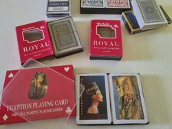 8 pakli  römi, póker kártya francia kártyacsomag + ajándék
