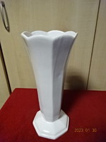 German glazed ceramic vase, height 30 cm. He has! Jokai.