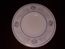 Bormioli Rocco spanyol üveg virágos csészealj tányér 14,5 cm