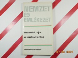 Lajos Mesterházi is the logic of patriotism