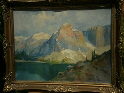 Zórád Géza (1896-1959) : Alpesi táj