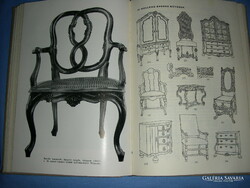 1962 specialist book rarity with a list of furniture styles and eras for the layman and the professional