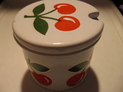 Wächtersbach ceramic jar with honey and jam