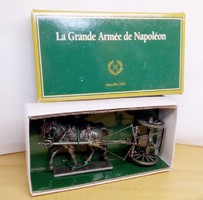 La Grande Armée de Napoléon - Austerlitz 1805. Harci szekeret vontató ló, dobozában, bontatlanul.