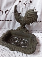 Kakasos kerti szappantartó