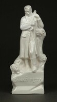 1F478 Dankó pista porcelain statue on pedestal 13 cm