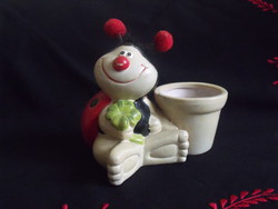 Kerámia katicás kaspó