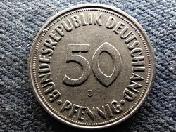 Németország NSZK (1949-1990) 50 Pfennig 1968 J RITKÁBB(id70918)