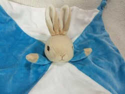 Péter rabbi brand blue and white plush and cotton bunny stuffed animal