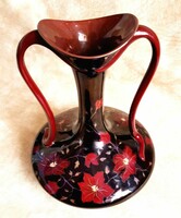 Beautiful Zsolnay multi-fire eosin glazed vase! Masterful!