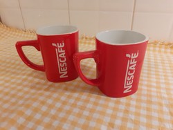 Piros Nescafé bögre újszerű ár/db
