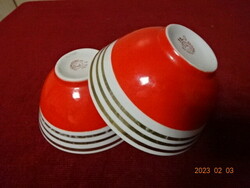 Russian porcelain bowl, two pieces, diameter 11 cm. Jokai.