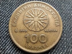Görögország Nagy Sándor ritkább 100 drachma 1990(id33922)