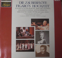 Mozart -Seefried,Dermota,Kunz,Furtwängler,Petri,Schwarzkopf-Die Zauberflöte / Figaro's Hochzeit (2LP