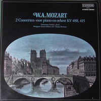 Mozart -Sirokay,,Breitner - Piano Concerto In A MajorK.488 - Piano Concerto In C Major, K.415 (LP,)